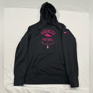 Women’s Nike NFL Denver Broncos Breast Cancer Hoodie